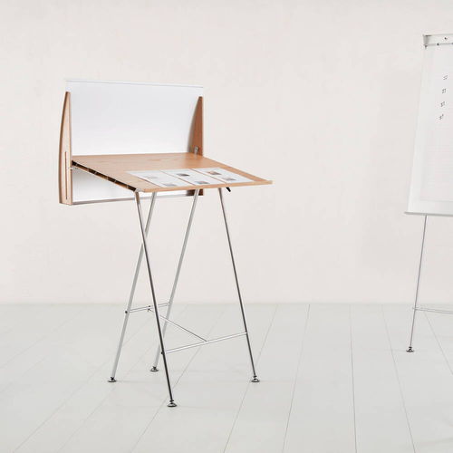 Pupitre de conférence - UNISTEHPULT - Atelier Alinea - à hauteur réglable / en bouleau / en contreplaqué
