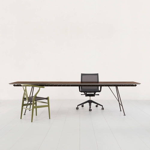 Table de travail contemporaine - UNISTANDARD - Atelier Alinea - en stratifié / en chêne / en bouleau