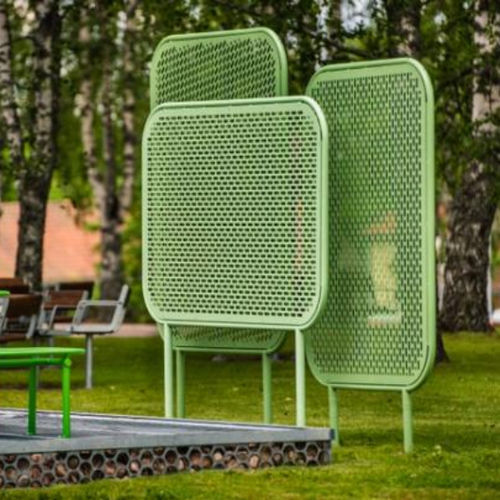 Claustra en acier galvanisé à chaud - POP  - Vestre - de jardin / urbaine / pour espace public