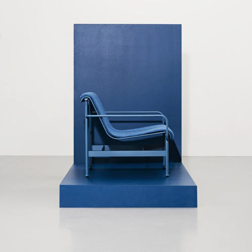 Chaise longue contemporaine - MUNCH  - Vestre - en acier galvanisé / en acier galvanisé / d'extérieur