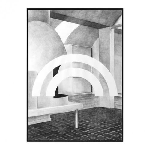 Tableau décoratif sur papier - SILHOUETTE PRINT - by Lassen - contemporain