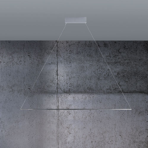 Suspension - SPILLO  - iconeluce.com - en laiton / en métal chromé / contemporaine