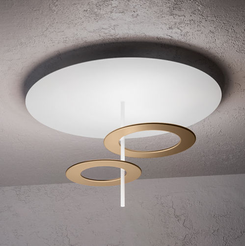 Plafonnier contemporain - HULA HOOP - iconeluce.com - en métal / à LED / résidentiel
