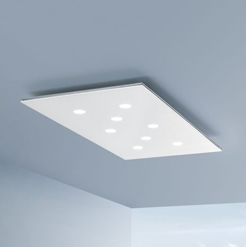 Plafonnier contemporain - POP - iconeluce.com - rectangulaire / en aluminium / à LED
