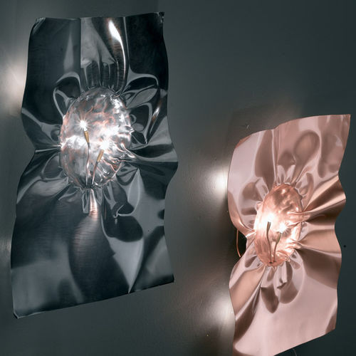 Applique murale contemporaine - STROPICCIO - iconeluce.com - d'intérieur / en bronze / en nickel
