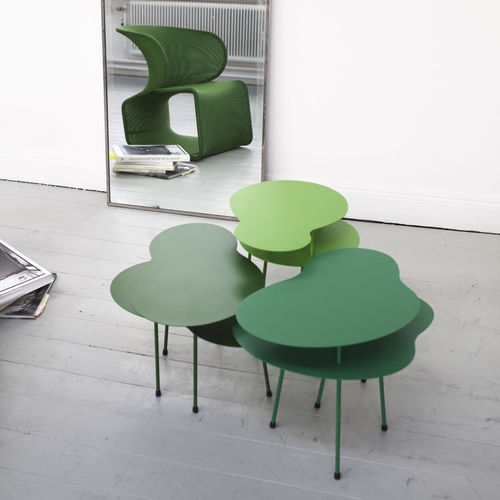 Table d'appoint contemporaine - AMAZONAS - OFFECCT - en acier / en ABS / pour établissement public