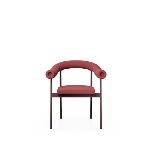 Chaise de conférence moderne - FONT - OFFECCT - d'intérieur / en acier / en cuir