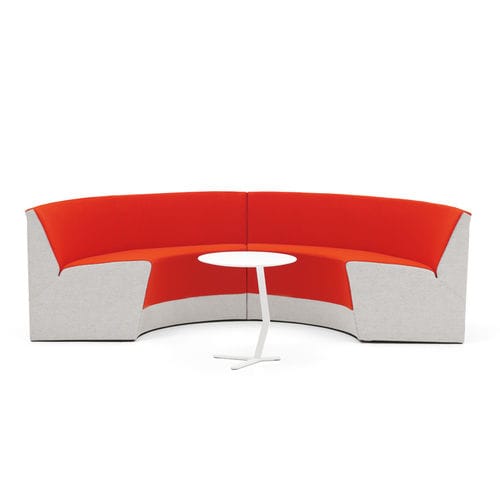 Banquette modulable - KING - OFFECCT - contemporaine / en tissu / en cuir