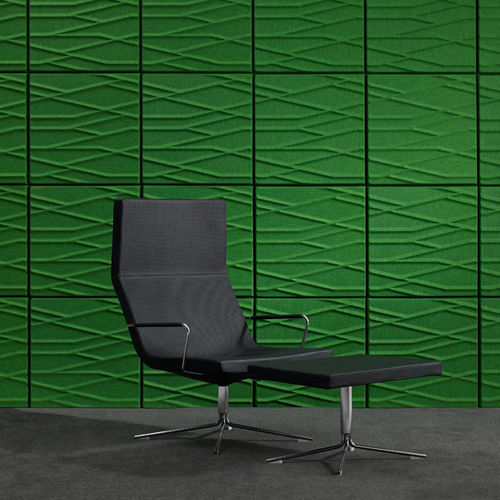 Panneau acoustique mural - SOUNDWAVE® BOTANIC - OFFECCT - en fibre de polyester / carré / coloré