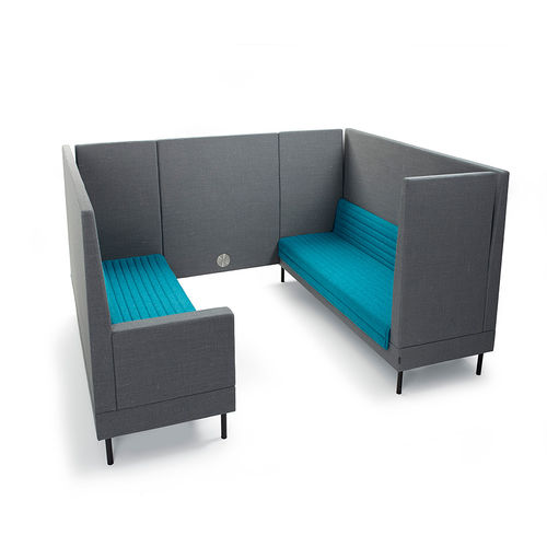 Canapé modulable - SMALLROOM SELECT - OFFECCT - contemporain / en tissu / en cuir