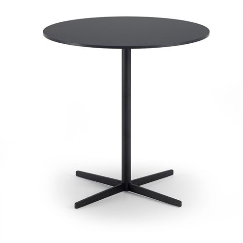 Table bistrot contemporaine - EZY - OFFECCT - en stratifié / ronde / carrée