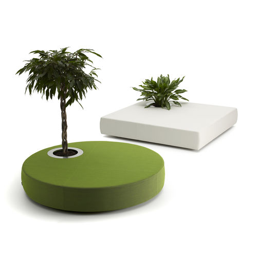 Banquette contemporaine - GREEN ISLANDS  - OFFECCT - en tissu / en cuir / en bois massif