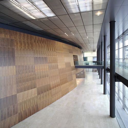 Panneau sandwich pour façade ventilée - METAWELL® ALUFLEX - Metawell GmbH - pour faux-plafond / 2 faces en aluminium / âme en tôle d'aluminium ondulée