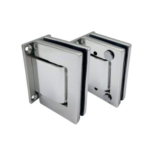Charnière de porte - H2204A - Trivel - en inox / en satin / en verre