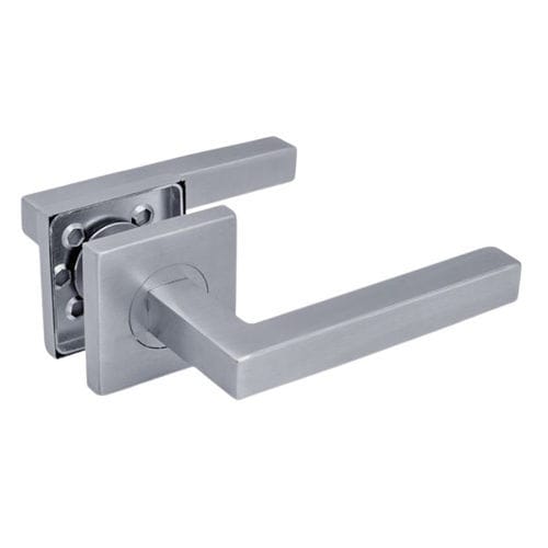 Poignée de porte - 037R - Trivel - en inox / contemporaine / résidentielle