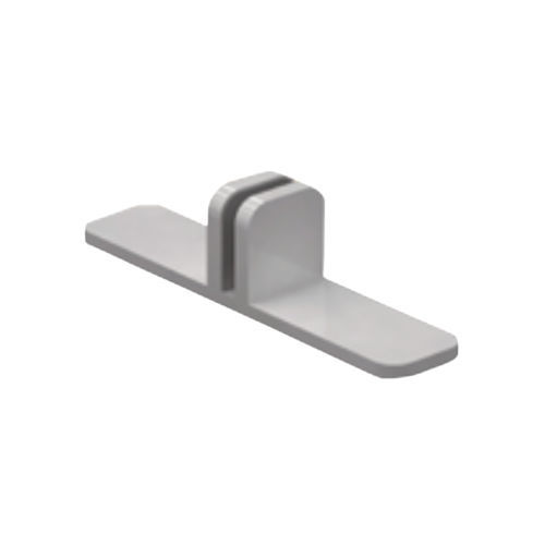 Pince à verre en acier inoxydable - C19L600 - Trivel - pour panneaux / pour cloison / pour garde-corps