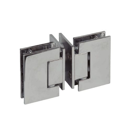 Charnière pour porte en verre - 367V12 - Trivel - en inox / en laiton chromé / en verre
