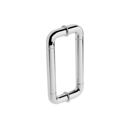 Poignée de tirage pour porte en verre - T4757 - Trivel - en chrome / en laiton / en verre