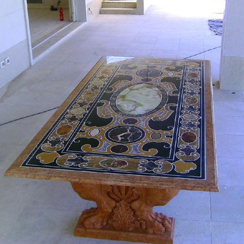 Plateau de table en marbre - Leonardo Caminetti GmbH