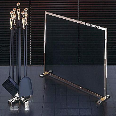 Serviteur de cheminée en acier - 5001 - Leonardo Caminetti GmbH