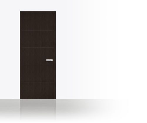 Porte d'intérieur - LINES : DESIGN PURE GEORGE - Bod'or KTM - en placage de bois / coulissante / à pivot