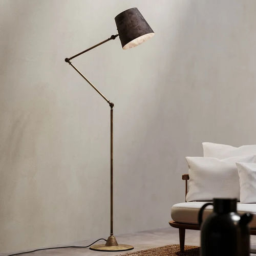 Lampe sur pied - REPORTER - IL FANALE - en laiton / en fer / classique
