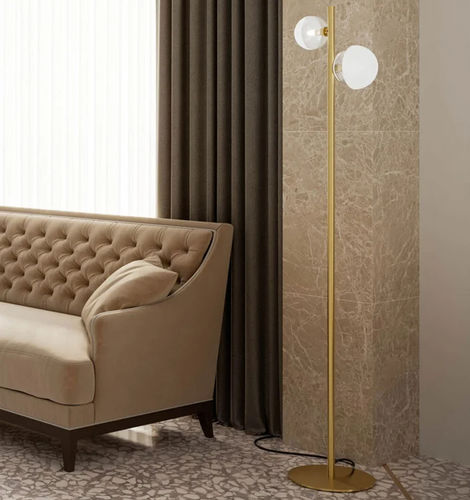 Lampe sur pied - MOLECOLA - IL FANALE - en laiton / en verre / classique