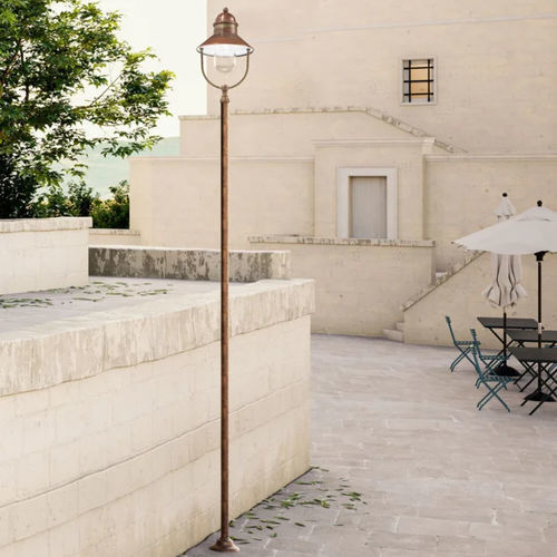 Lampadaire urbain - BORGO - IL FANALE - de jardin / classique / en cuivre