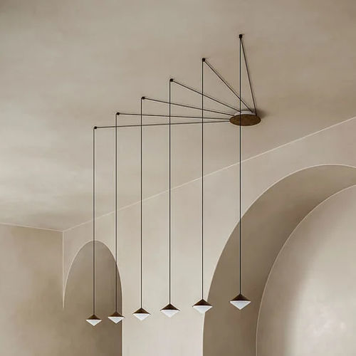 Suspension - Horizon - IL FANALE - en fer / en verre / classique