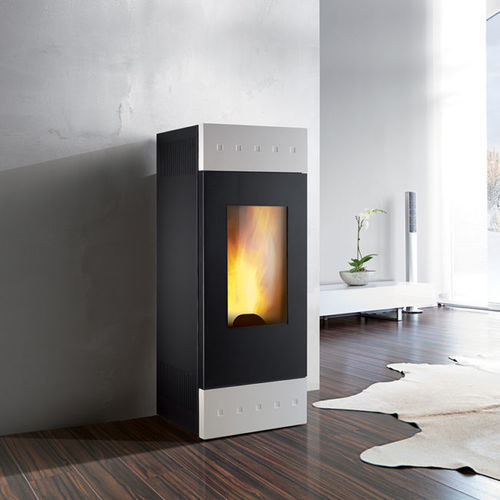 Poêle à granulés de bois - LILIUM - DEVILLE - 8 kW / 9 kW / 12 kW