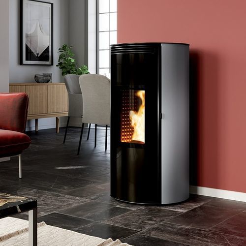 Poêle à granulés de bois - LORIA HL - DEVILLE - 8 kW / à poser / contemporain