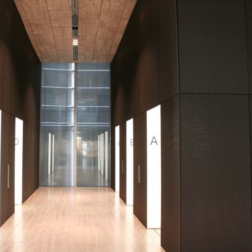 Système de fixation en acier inoxydable - TF-75 - Codina Architectural - en aluminium / pour panneaux / pour intérieur