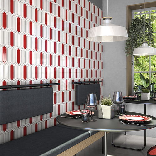 Carrelage en grès cérame - IMAGINE - NATUCER - brillant / à relief / 3D