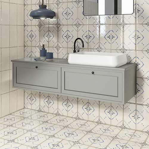 Carrelage en grès cérame - FRAME - NATUCER - brillant / d'intérieur / de salle de bain