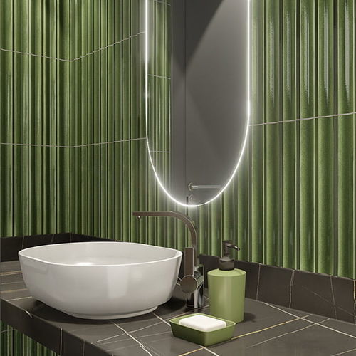 Carrelage 3D - JAZZ - NATUCER - en grès cérame / brillant / d'intérieur