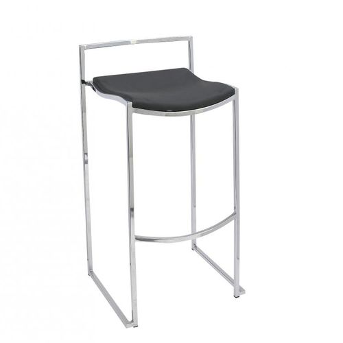 Tabouret de bar contemporain - STILETTO - METAFOX - avec piètement en acier inoxydable / empilable / professionnel