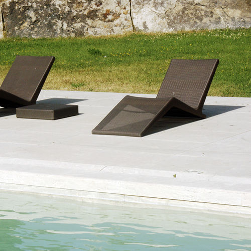 Dallage en travertin - Arredo di Pietra srl - d'extérieur / pour plage de piscine / antidérapant