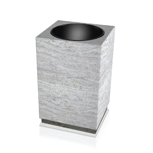 Poubelle publique - bino - Arredo di Pietra srl - en pierre naturelle / en travertin / haute résistance
