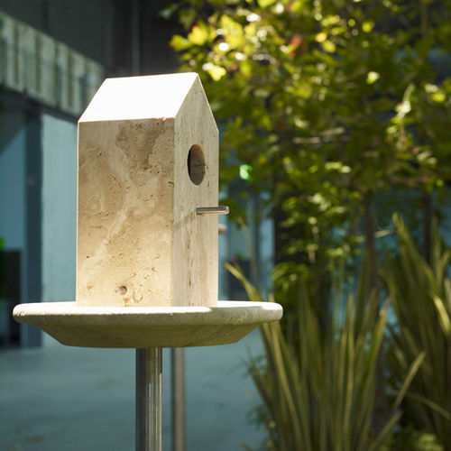 Nichoir en travertin - PET VILLAGE - Arredo di Pietra srl - sur pied