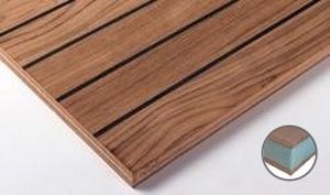 Panneau sandwich pour sol - NAUTIPONT LIGHT - TOUBOIS - pour plancher / face en bois / âme en polystyrène