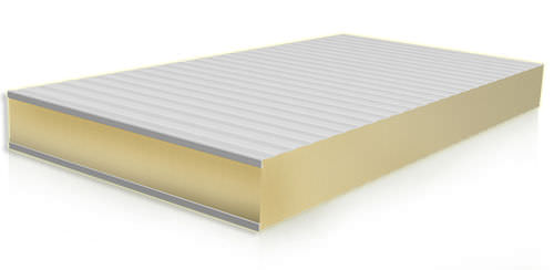 Panneau sandwich pour mur - ICE - SILEX NAV-SYSTEM - face métallique / âme en polyisocyanurate PIR