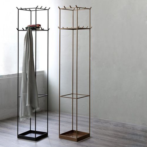Porte-manteau sur pied - SLIM IRONY - ZEUS - contemporain / en métal / avec porte-parapluie intégré