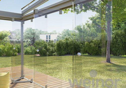 Pergola autoportée - Weinor - en aluminium