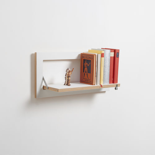 Étagère murale - FLÄPPS REGAL 60×27-1 - AMBIVALENZ - modulable / design minimaliste / en bouleau