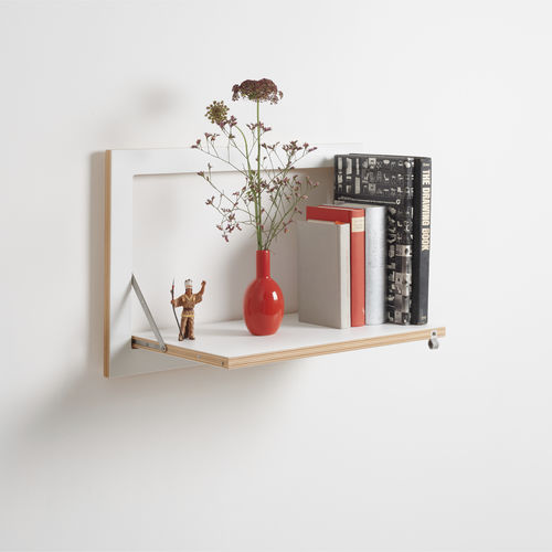 Étagère murale - FL&Auml;PPS 60&times;40-1 - AMBIVALENZ - modulable / à roulettes / design original