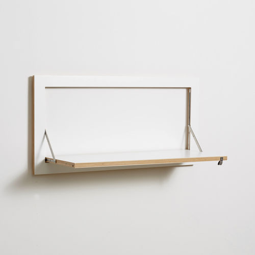 Étagère murale - FL&Auml;PPS &ndash; 80&times;40-1 - AMBIVALENZ - contemporaine / en bouleau / en contreplaqué
