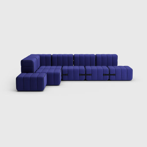 Canapé modulable - CURT: SET 12  - AMBIVALENZ - lit / contemporain / en tissu