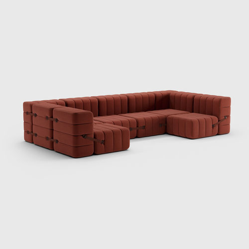 Canapé modulable - CURT: SET 15  - AMBIVALENZ - lit / compact / contemporain