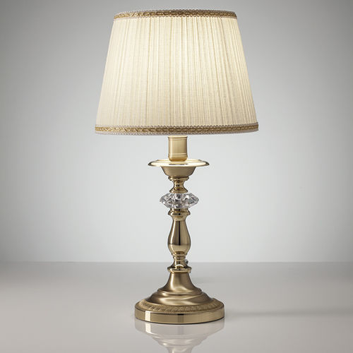 Lampe de chevet - CLASSICA - ZONCA SPA - en laiton / en tissu / classique