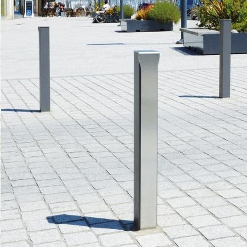 Borne de protection - FUSION - univers & cité | mobilier urbain - amovible / en acier / en inox